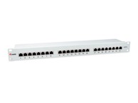 Patch panel 19" 24× RJ45 Cat6 FTP 1U 250 MHz